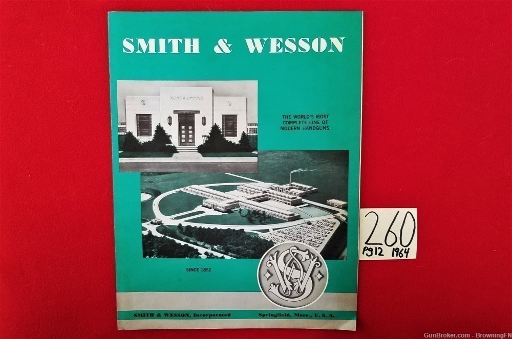 Original S&W Smith & Wesson Catalog 1964-img-0