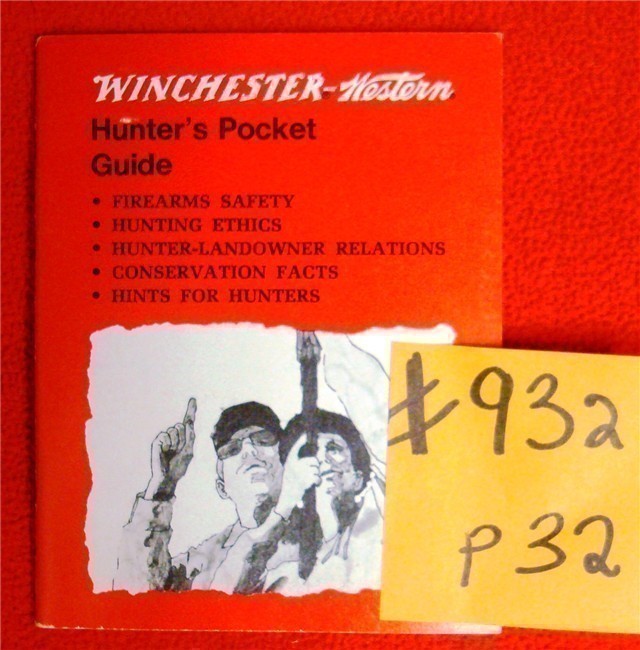 Original Winchester Western Hunter's Pocket Guide-img-0