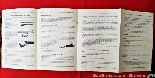 Orig Remington Model 341 Sportmaster Owners Manual-img-2