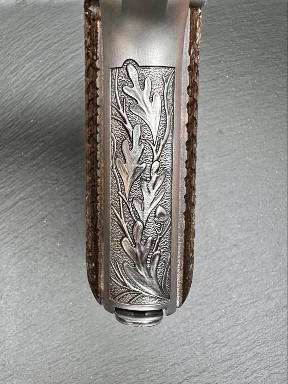 Kimber 1911 Custom Engraved Two-Tone Woodsman by Altamont .45ACP-img-11