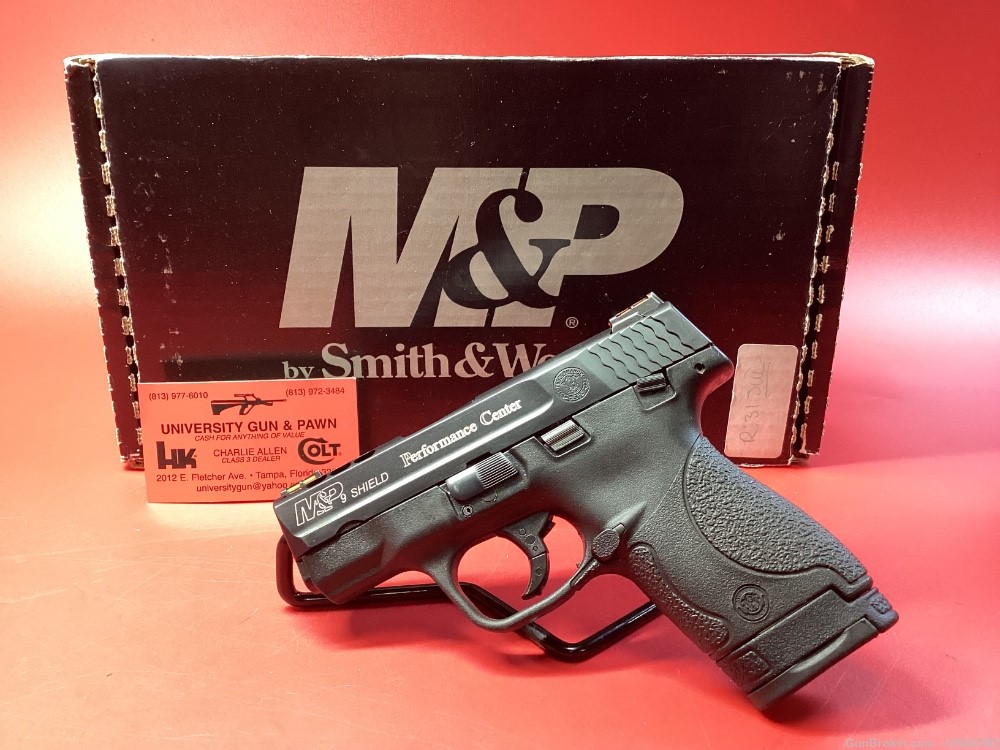 Smith and Wesson M&P Shield 9 P.C. Ported , S&W Performance Center , -img-0