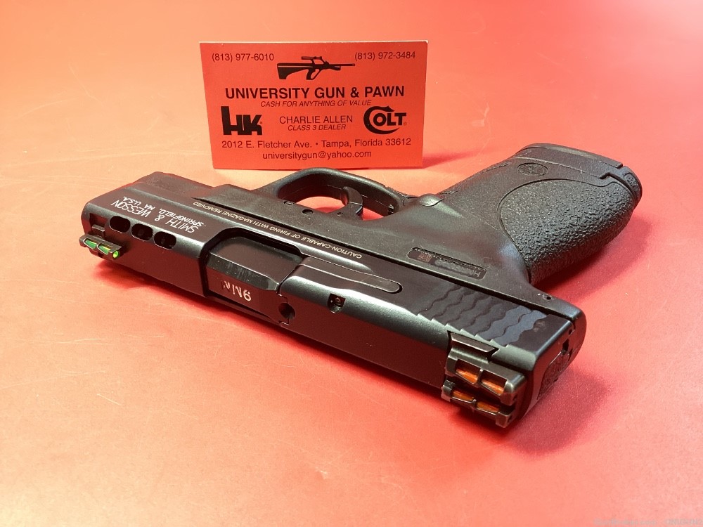 Smith and Wesson M&P Shield 9 P.C. Ported , S&W Performance Center , -img-7