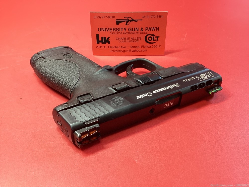 Smith and Wesson M&P Shield 9 P.C. Ported , S&W Performance Center , -img-5