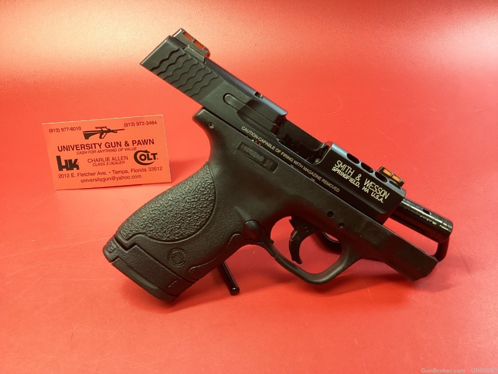 Smith and Wesson M&P Shield 9 P.C. Ported , S&W Performance Center , -img-3