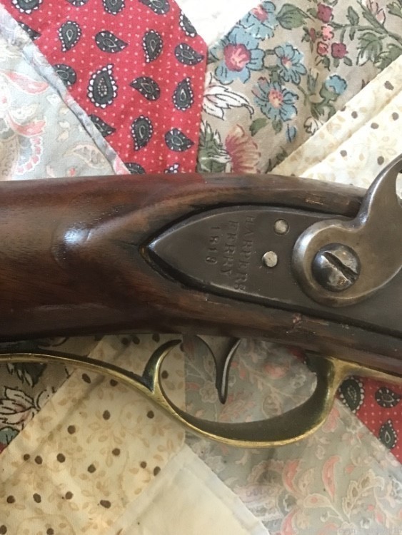 Type 2 Model 1803 Harpers Ferry Rifle dated 1819-img-0