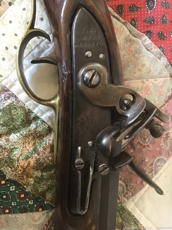 Type 2 Model 1803 Harpers Ferry Rifle dated 1819-img-3