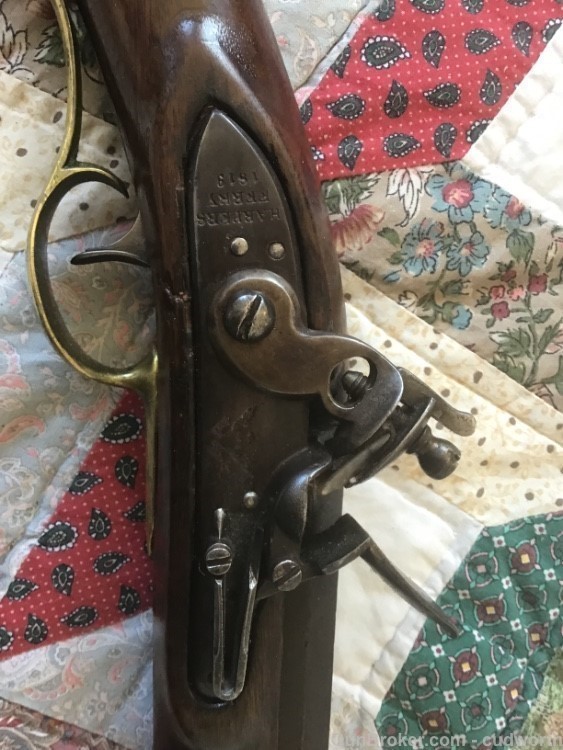 Type 2 Model 1803 Harpers Ferry Rifle dated 1819-img-35