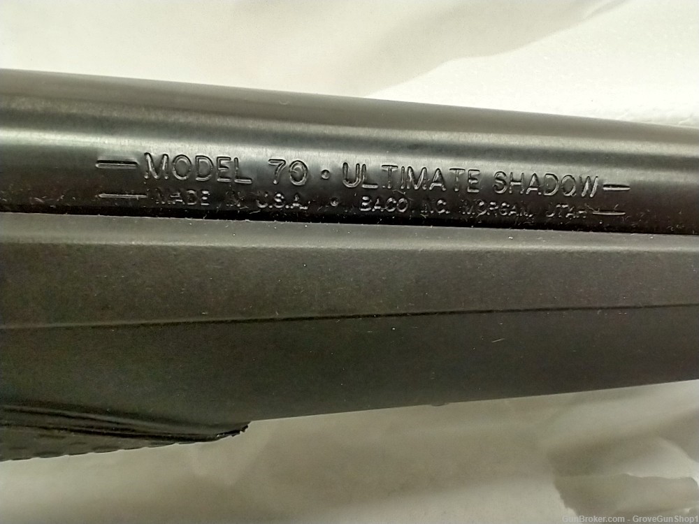 Winchester Model 70 Ultimate Shadow 270Win 24" Bolt-Action Rifle 2009-img-8