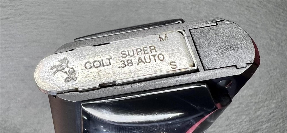 Colt 1911 Custom Engraved Regal AA by Altamont Blued .38 Super-img-7