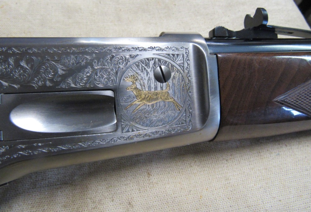 MINT IN BOX Browning 71 Carbine Lmd. Ed. .348 Win High Grade s# 50 .01 NR-img-4