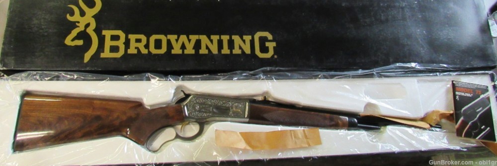 MINT IN BOX Browning 71 Carbine Lmd. Ed. .348 Win High Grade s# 50 .01 NR-img-0