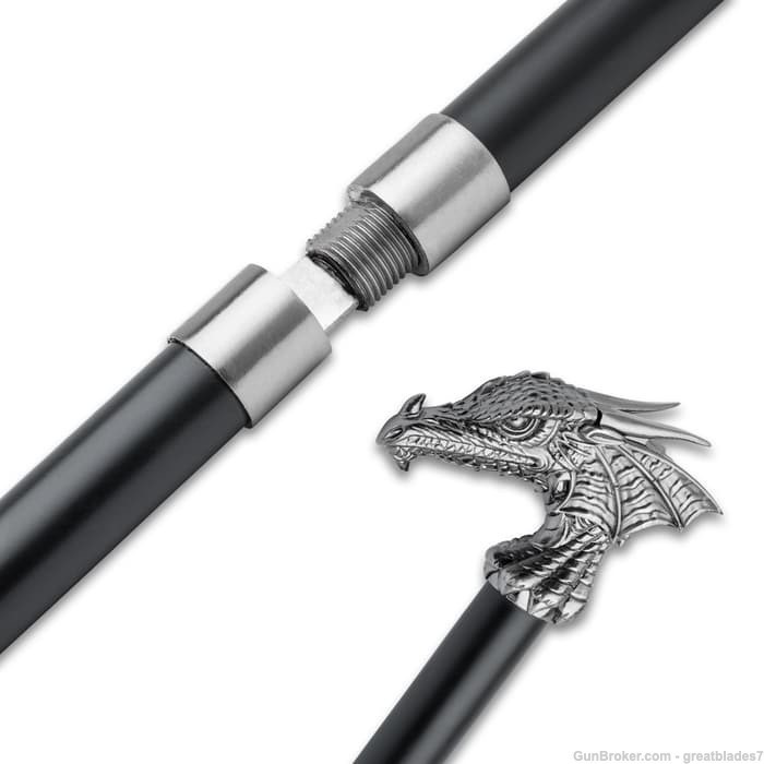 Dragon's Lair Cane Sword Cane FREE SHIPPING!!!-img-2
