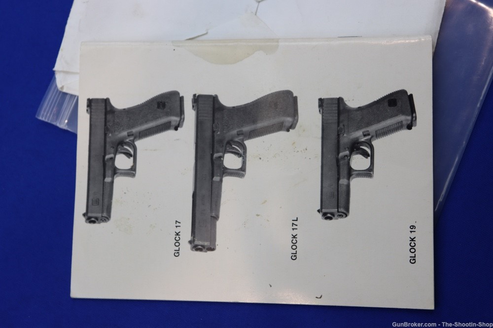 Glock Pistol Factory Owners Instruction Manual MARCH 1988 FORM US004-03/88-img-6