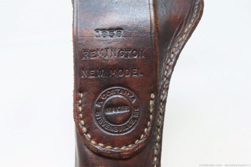 CIVIL WAR Antique .44 Percussion U.S. REMINGTON “New Model” ARMY w/HOLSTER -img-2