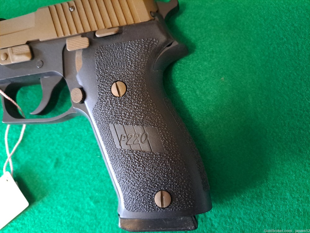 Sig Sauer P220 combat Elite 45acp FDE finish made in Germany-img-5