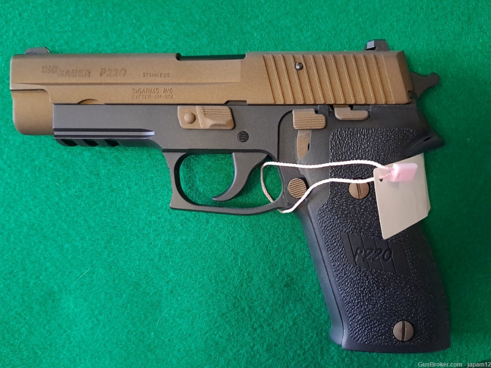 Sig Sauer P220 combat Elite 45acp FDE finish made in Germany-img-1