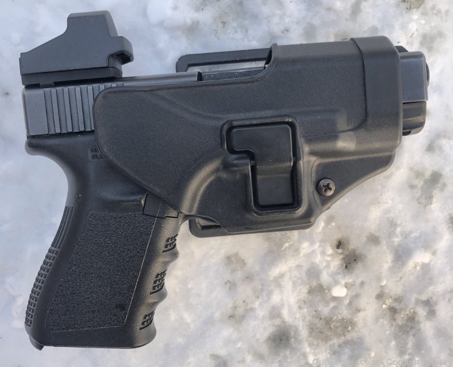 Austrian Glock 23 G23 in 40 S&W 4" brl, 13+1 w/retention holster, NS, CT-img-14