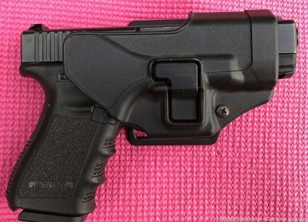Austrian Glock 23 G23 in 40 S&W 4" brl, 13+1 w/retention holster, NS, CT-img-8