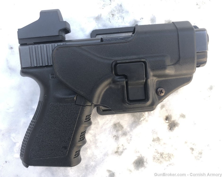 Austrian Glock 23 G23 in 40 S&W 4" brl, 13+1 w/retention holster, NS, CT-img-13