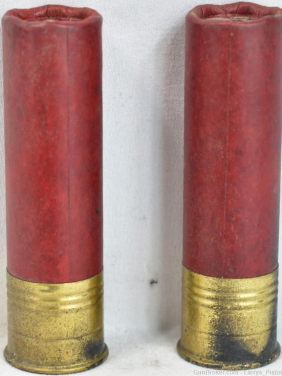 2 RDS Factory Loaded Dummy Winchester 10 Gauge Paper Shotgun Shells-img-1