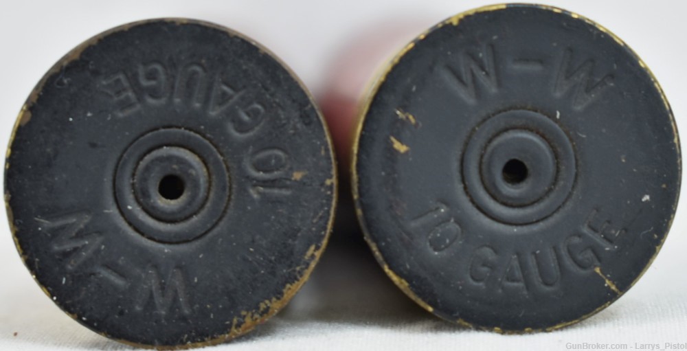 2 RDS Factory Loaded Dummy Winchester 10 Gauge Paper Shotgun Shells-img-3
