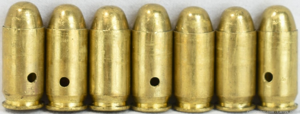 7 RDS Factory Loaded Dummy Ball Remington .45 ACP Cartridges-img-0