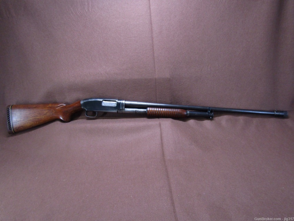 Winchester Model 12 12GA 2 3/4 In Pump Shotgun Made in 1949 C&R Okay-img-0