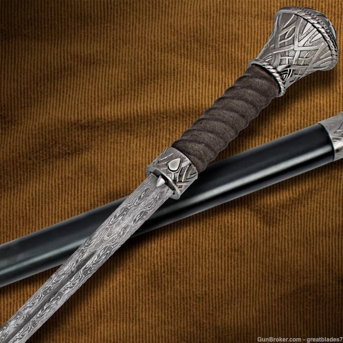 Shikoto Damascus Fantasy Sword Cane FREE SHIPPING!!!!-img-1