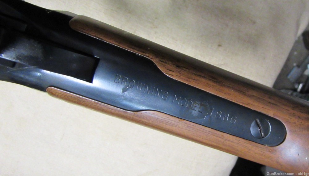 MINT IN BOX Browning Model 1886 Lever Action Rifle Grade 1 s# 50 .01 NR-img-4