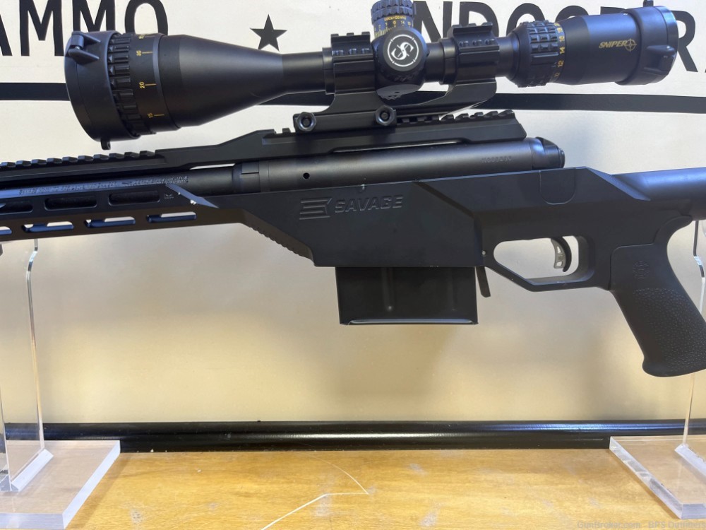 Savage Model 110 Long Range Hunter .338 Lapua Rifle 24" - Pre Owned-img-3