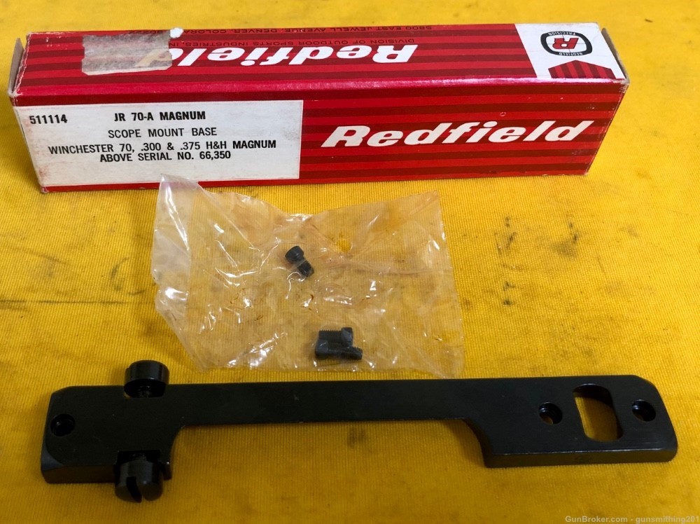 Redfield 511114 JR 70-A Magnum Scope Mount Base-img-1