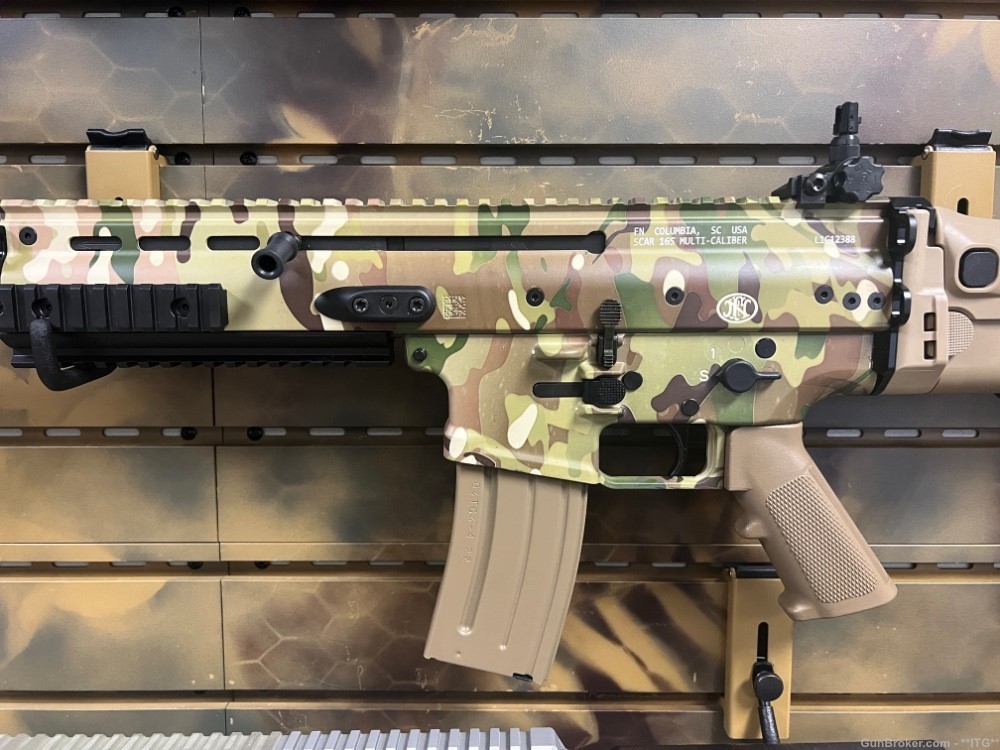 FN Scar 16S NRCH - 5.56 NATO - Multicam Edition + 2 EXTRA MAGS-img-7