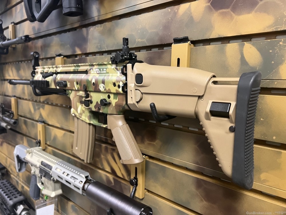 FN Scar 16S NRCH - 5.56 NATO - Multicam Edition + 2 EXTRA MAGS-img-10