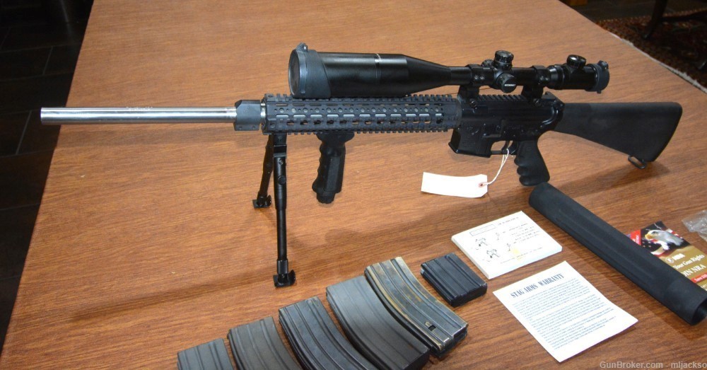 Stag Arms, Model 15 (M4), 5.56 NATO, Varmint/Target-img-2