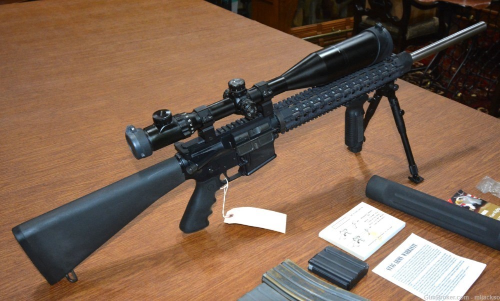 Stag Arms, Model 15 (M4), 5.56 NATO, Varmint/Target-img-12