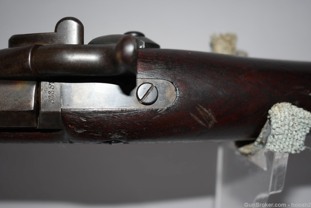 US Springfield Model 1888 Trapdoor Single Shot Rifle 45-70 Govt Unit Marked-img-26