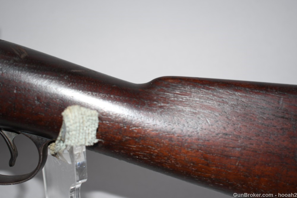 US Springfield Model 1888 Trapdoor Single Shot Rifle 45-70 Govt Unit Marked-img-11