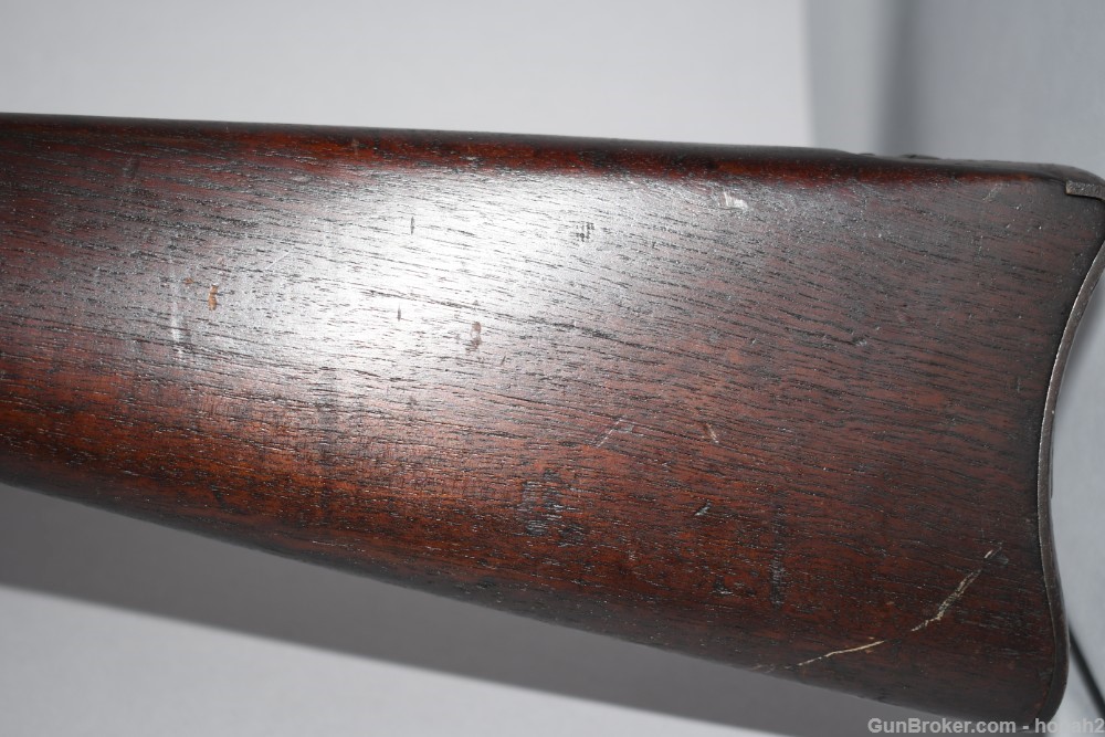 US Springfield Model 1888 Trapdoor Single Shot Rifle 45-70 Govt Unit Marked-img-10