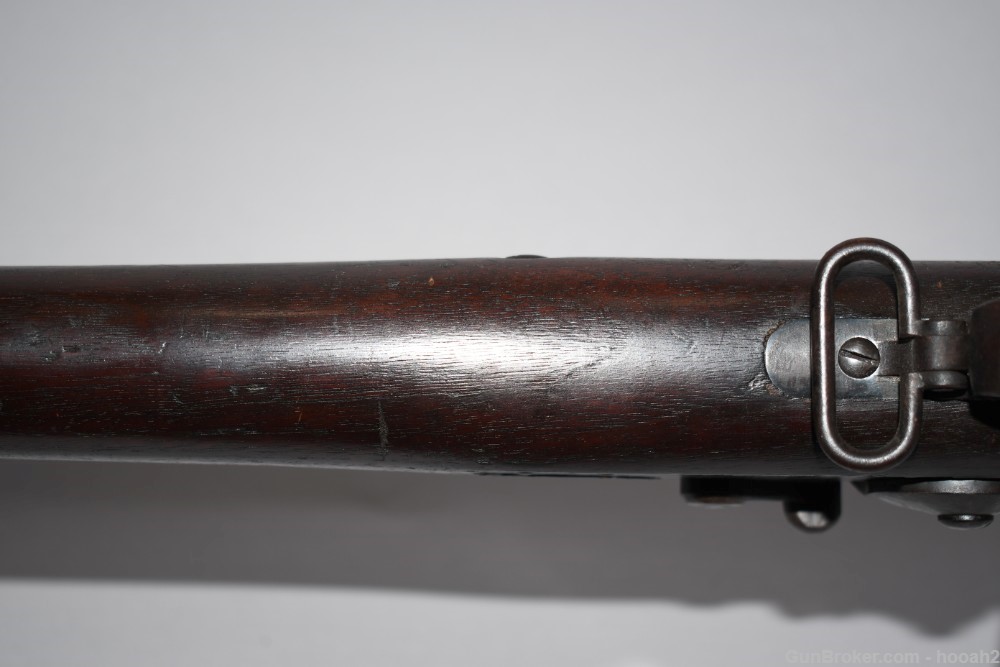 US Springfield Model 1888 Trapdoor Single Shot Rifle 45-70 Govt Unit Marked-img-33