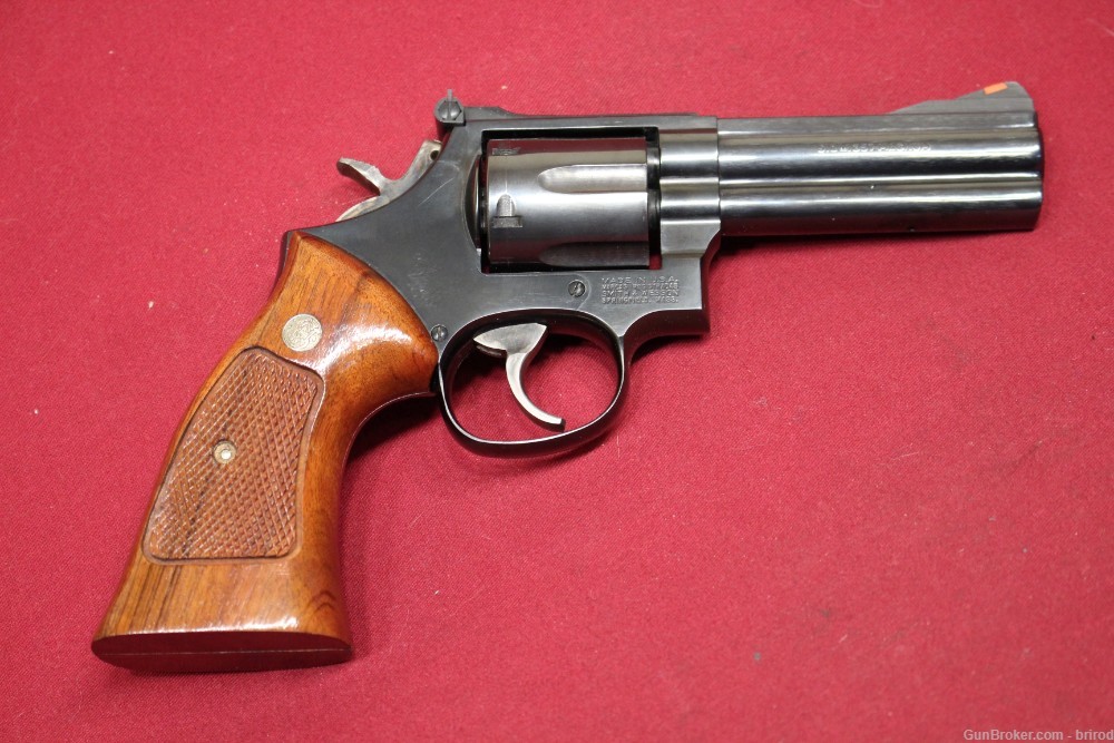 Smith & Wesson 586-2 Blued .357 Mag W/4" Barrel, Adj Sights - Nice! - 1988-img-2