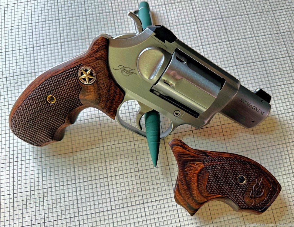 LNIB K6S (DASA) (2") .357 Revolver With Custom Grips & OEM Grips-img-1