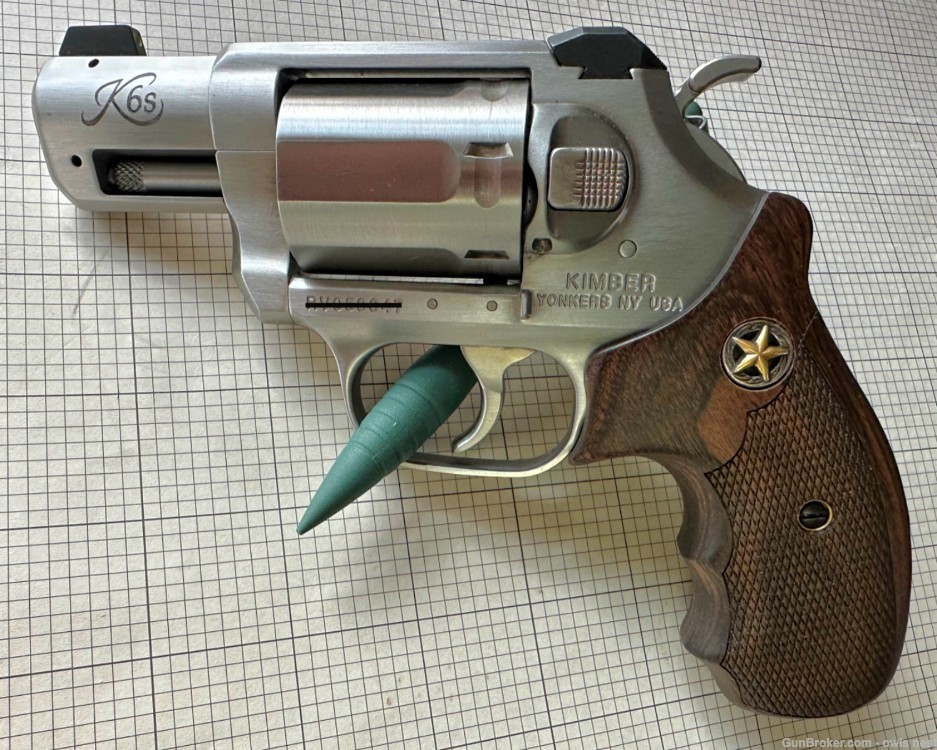 LNIB K6S (DASA) (2") .357 Revolver With Custom Grips & OEM Grips-img-6
