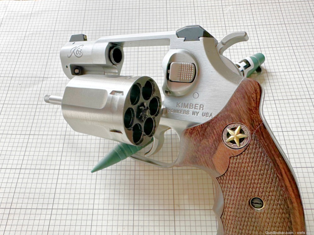 LNIB K6S (DASA) (2") .357 Revolver With Custom Grips & OEM Grips-img-3