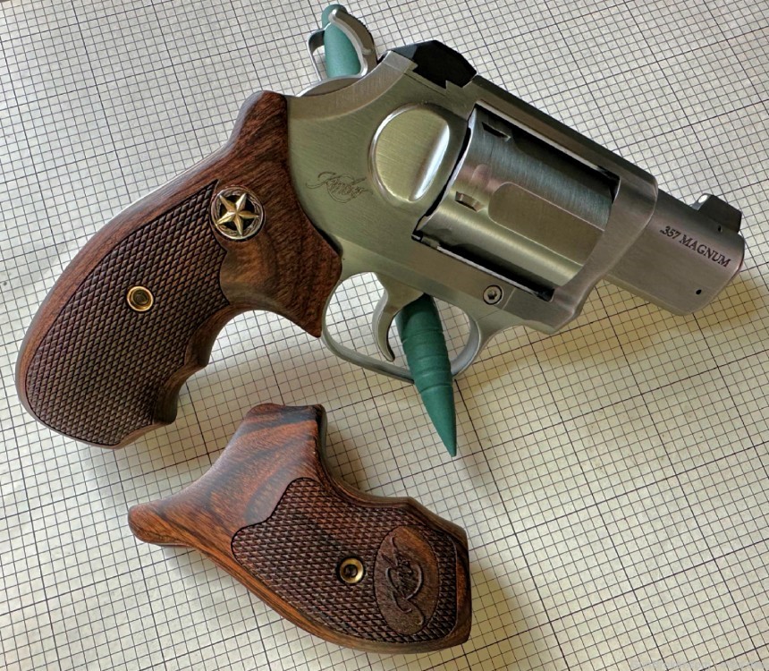 LNIB K6S (DASA) (2") .357 Revolver With Custom Grips & OEM Grips-img-0