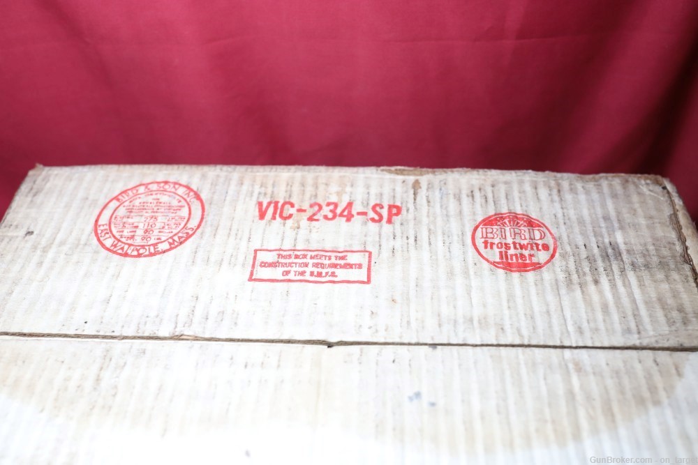 NOS Vintage Peters Victor 12 Gauge 2 3/4" Shotshells 500 Count Unopened Box-img-8