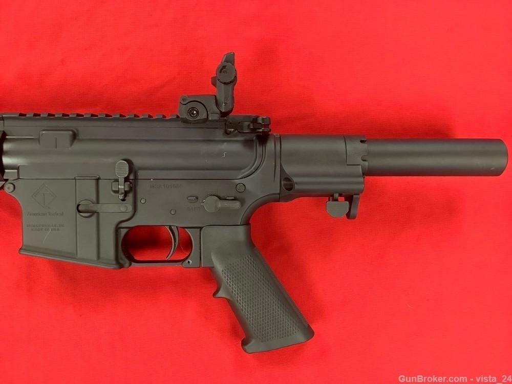 American Tactical Milsport AR-Pistol (.300 Blackout) Semi Auto Pistol-img-2