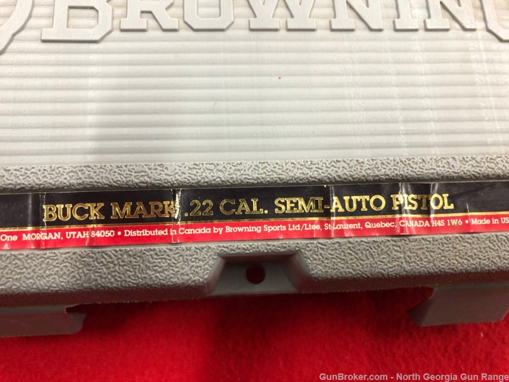 Browning Buck Mark  5.5" .22LR w/Box, 3 Mags-img-26