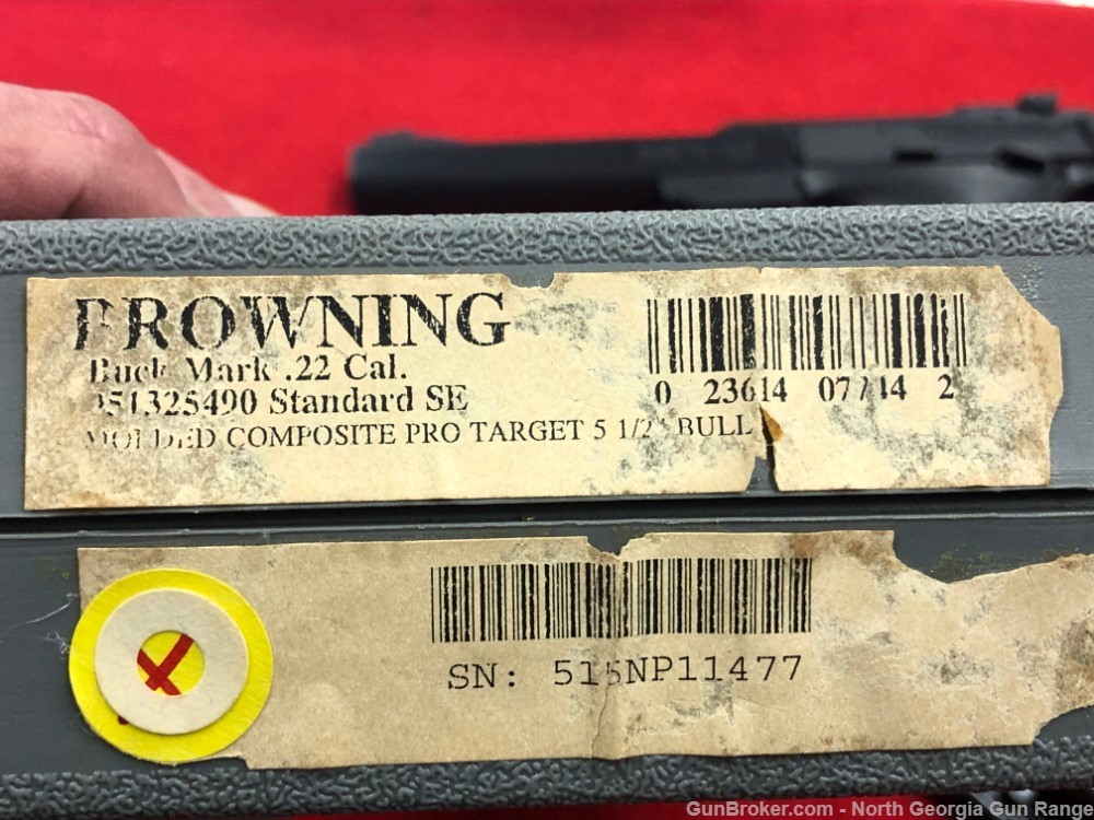 Browning Buck Mark  5.5" .22LR w/Box, 3 Mags-img-21