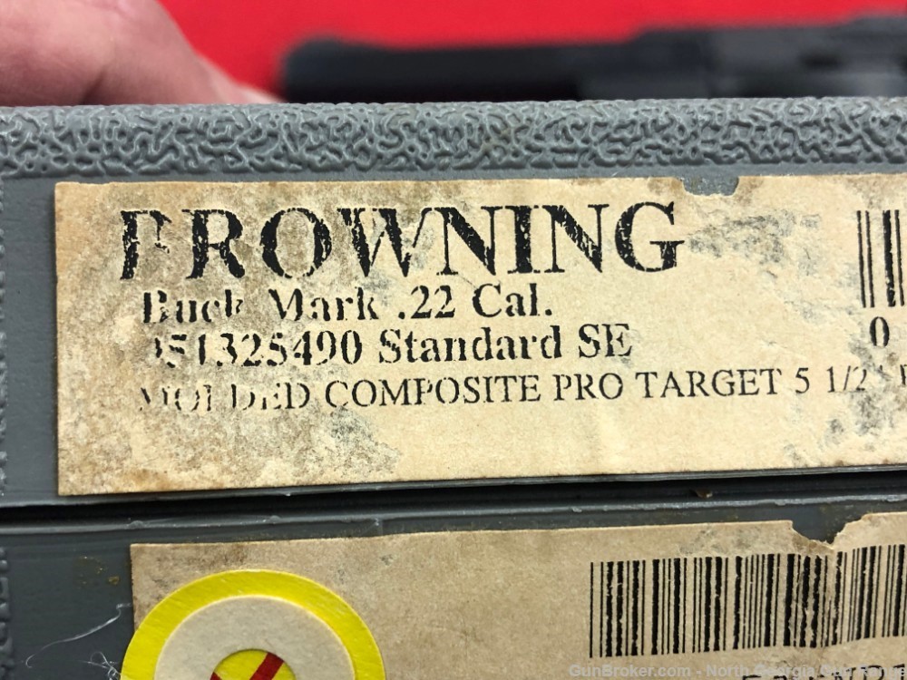 Browning Buck Mark  5.5" .22LR w/Box, 3 Mags-img-22