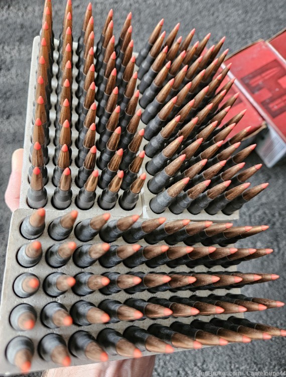 150 ROUNDS HORNADY V-MAX 5.45X39 HP RED TIP AK-74 RPK AIMS-74 ARSENAL SLR -img-2